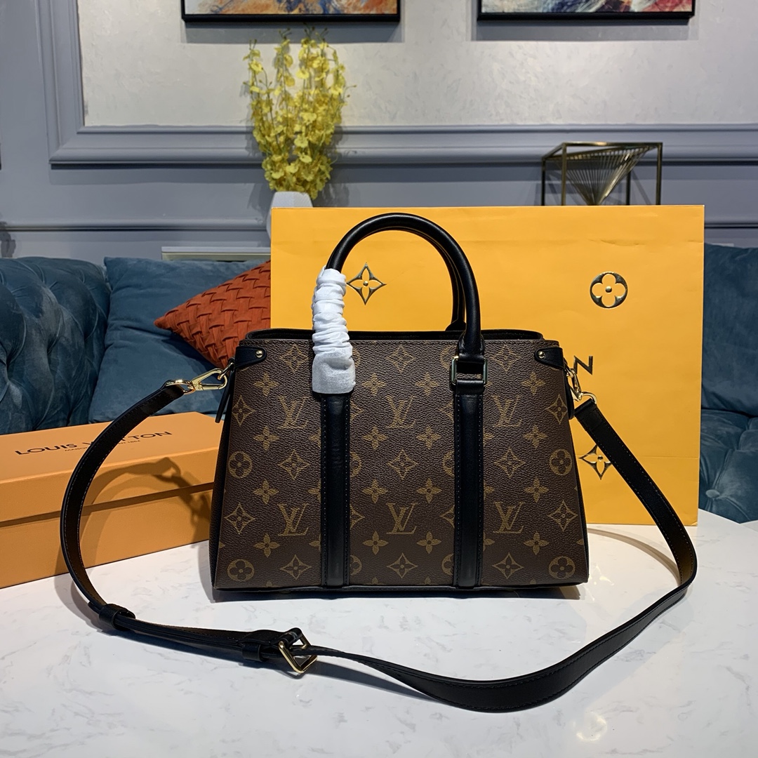 Louis Vuitton SOUFFLOT BB Handbag Monogram M44898